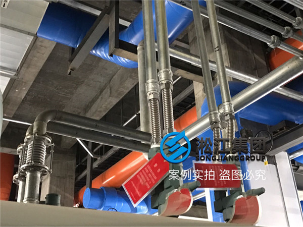 合肥京东方B9橡胶软接头安装现场 合肥京东方B9橡胶软接头安装现场