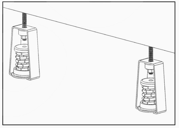 ZTY型弹簧减振器安装说明/图纸介绍 ZTY型弹簧减振器安装说明/图纸介绍